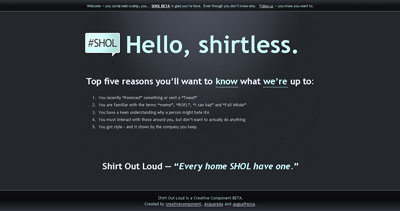 Shirt Out Loud