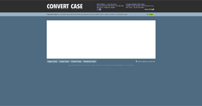 Convert Case