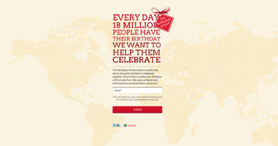 The Birthdays Project