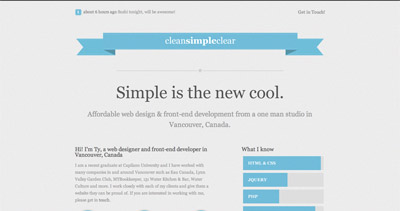 Clean Simple Clear