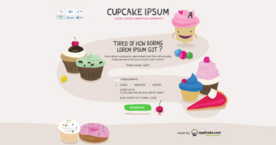 Cupcake Ipsum