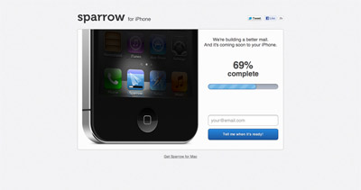 Sparrow for iPhone