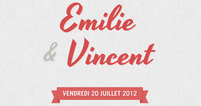 Emilie & Vincent's Wedding Emilie & Vincent's Wedding