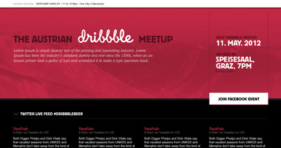 Austrian Dribbble Meetup