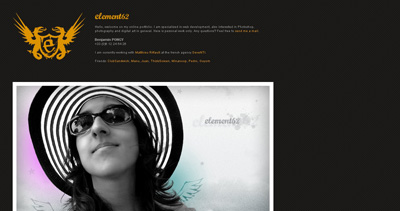 element62 Website Screenshot