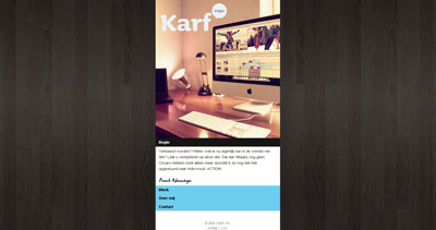 Karf Website Screenshot