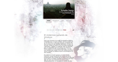Kohette Design Website Screenshot