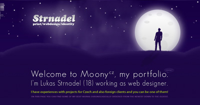 Strnadel Website Screenshot