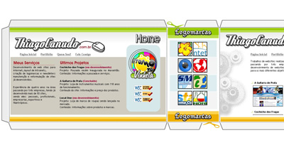 Thiago Canudo Website Screenshot