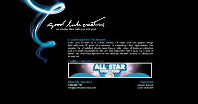 Good Look Creative Website Screenshot