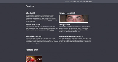 Gabriel Segura Website Screenshot
