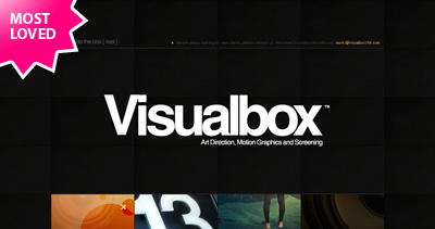Visualbox Website Screenshot