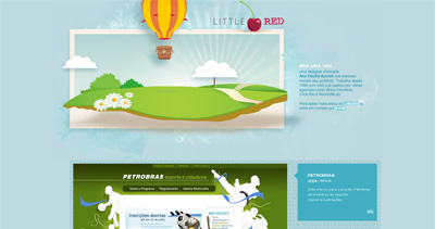 Little Red Website Screenshot