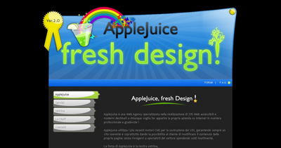 AppleJuice Website Screenshot