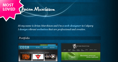 Brian Murchison Website Screenshot