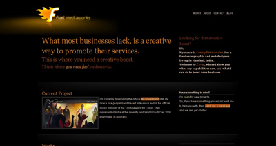 Fuel Mediaworks Website Screenshot