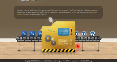WPCoder Website Screenshot