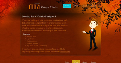 Mozi Website Screenshot