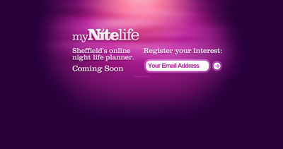 myNiteLife Website Screenshot