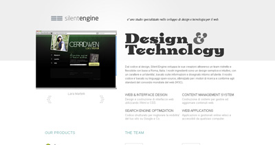 Silent Engine Website Screenshot