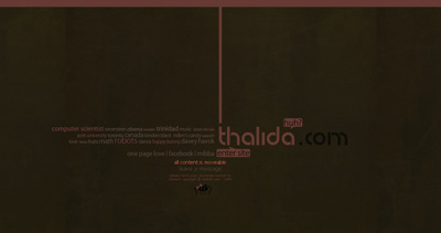 thalida Website Screenshot