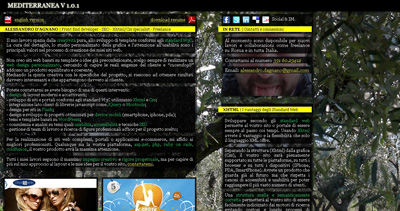 Alessandro D’AGNANO Website Screenshot