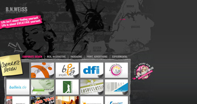 B.N.WEISS Website Screenshot