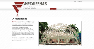 Metalfenas Website Screenshot