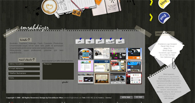 Emrah Duzer Website Screenshot