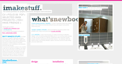 imakestuff Website Screenshot