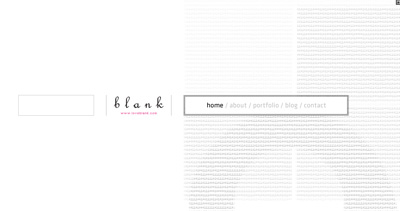 blank Website Screenshot