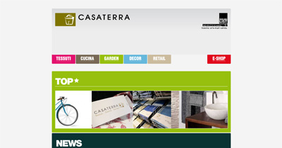 Casaterra Website Screenshot