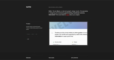 Sumo Website Screenshot