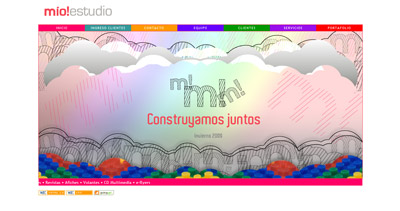 Mio!estudio Website Screenshot