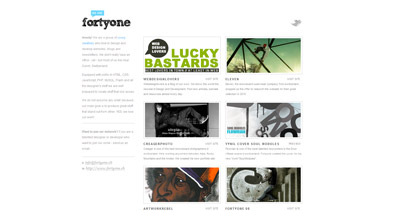 Fortyone Website Screenshot