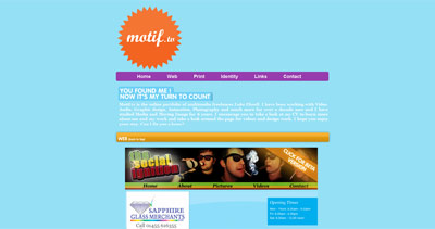 Motif.tv Website Screenshot