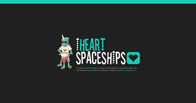i heart spaceships Website Screenshot