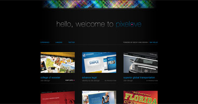 Becky King Design Website Screenshot