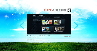 Digital Fragments Website Screenshot