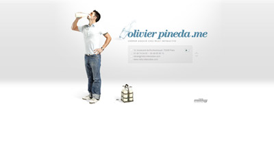 Olivier Pineda Website Screenshot