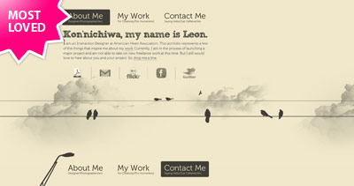 Who is Leon Website Screenshot