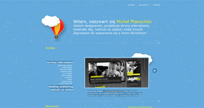 Michał Ptaszyński Website Screenshot