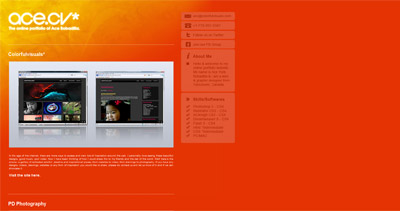 Ace Bobadilla Website Screenshot