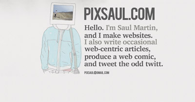 Pixsaul Website Screenshot