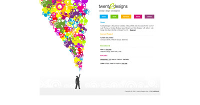 twenty2esigns Website Screenshot