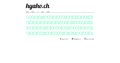 hyaho Website Screenshot