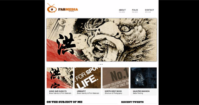 Fabmedia Studios Website Screenshot