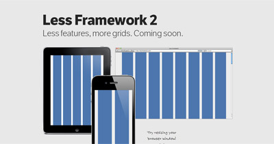 Less Framework 2 Website Screenshot