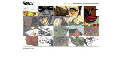 Dan Selleck Website Screenshot