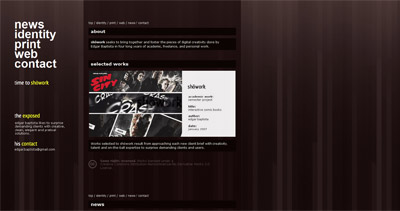 Shöwork Website Screenshot